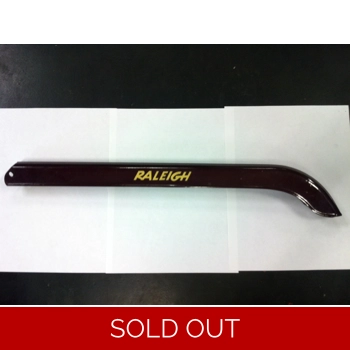Raleigh Sports Chain Guard with Tabs Maroon - NOS